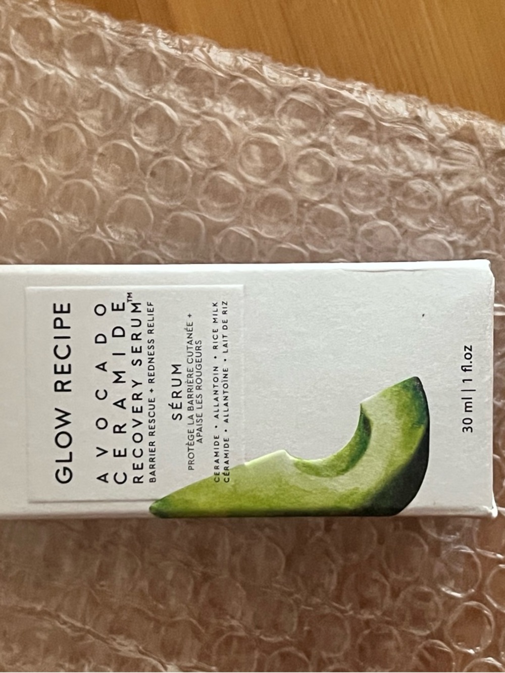 Glow Recipe Avocado Recovery Serum - White and Green Box